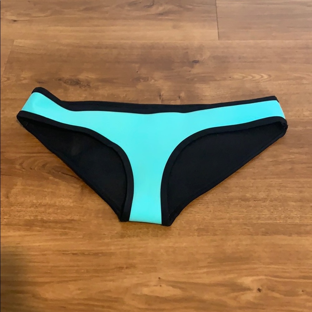 triangl bathing suit bottoms teal